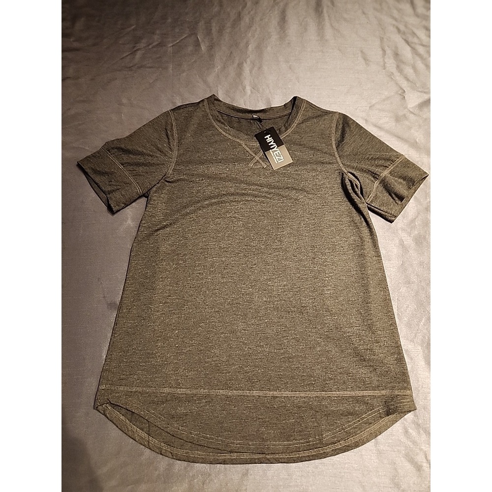 Hiyiyezi Men's‎ Size Large Short Sleeve Grey Tshirt New With Tags